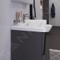 Duravit D-Neo - Lavabo 800x480 mm, 1 trou pour robinetterie, blanc 2367800000
