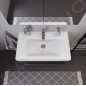 Duravit D-Neo - Lavabo 800x480 mm, 1 trou pour robinetterie, blanc 2367800000