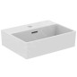 Ideal Standard Extra - Lave-main à poser 450x350 mm, avec trop-plein, trou pour robinet, blanc T391701