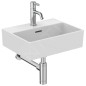 Ideal Standard Extra - Lave-main à poser 450x350 mm, avec trop-plein, trou pour robinet, blanc T391701