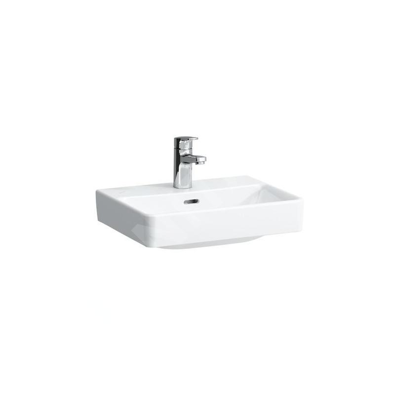 Laufen Pro S - Lave-mains, 450x340 mm, 1 trou pour robinetterie, blanc H8159610001041