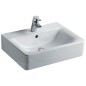 Ideal Standard Connect - Lavabo Cube , 550x460x175 mm, un trou pour mitigeur, blanc E713901 Ideal Standard Connect - Lavabo Cube , 550x460x175 mm, un trou pour mitigeur, blanc E713901