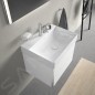 Duravit DuraSquare - Meuble-lavabo 600x470 mm, avec un trou pour robinet, DuraCeram, blanc alpin 2353600071 Duravit DuraSquare - Meuble-lavabo 600x470 mm, avec un trou pour robinet, DuraCeram, blanc alpin 2353600071