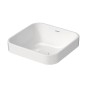Duravit Happy D.2 Plus - Vasque 400x400 mm, blanc alpin 2359400000 Duravit Happy D.2 Plus - Vasque 400x400 mm, blanc alpin 2359400000