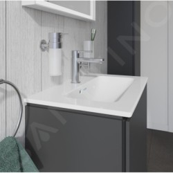 Duravit ME by Starck - Lavabo pour meuble Compact 630x400 mm, avec 1 trou, blanc alpin 2342630000