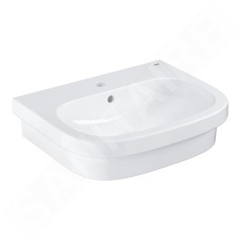 Grohe Euro Ceramic - Lavabo avec trop-plein, 600x480 mm, blanc alpin 39337000
