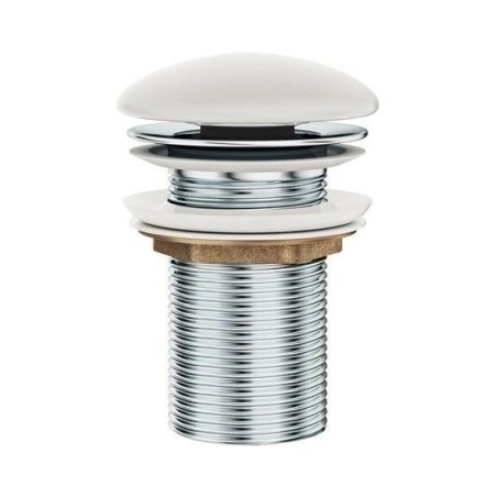 Ravak Garnitures de vidage - Bonde non refermable, blanc X01695
