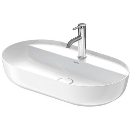 Duravit Luv - Vasque, 700x400 mm, sans trop-plein, avec trou pour robinetterie, blanc 0380700000