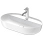 Duravit Luv - Vasque, 700x400 mm, sans trop-plein, avec trou pour robinetterie, blanc 0380700000 Duravit Luv - Vasque, 700x400 mm, sans trop-plein, avec trou pour robinetterie, blanc 0380700000