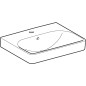 Geberit Smyle Square - lavebo 550x440 mm, avec trop-plein, trou pour robinetterie, blanc 500.259.01.1 Geberit Smyle Square - lavebo 550x440 mm, avec trop-plein, trou pour robinetterie, blanc 500.259.01.1