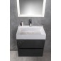 Sapho Godiva - Lavabo 580x440 mm, sans trop-plein, trou pour robinetterie, blanc GU058 Sapho Godiva - Lavabo 580x440 mm, sans trop-plein, trou pour robinetterie, blanc GU058