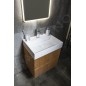 Sapho Godiva - Lavabo 580x440 mm, sans trop-plein, trou pour robinetterie, blanc GU058 Sapho Godiva - Lavabo 580x440 mm, sans trop-plein, trou pour robinetterie, blanc GU058
