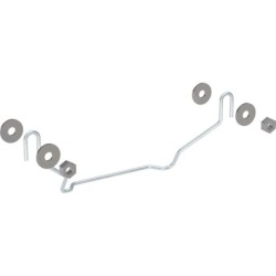 Geberit Accessoires - Matériel de fixation Kerafix pour demi-colonnes pour lavabo 551064000