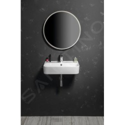 Sapho Isvea - Lavabo Sistema U, 550x380 mm, avec 1 trou pour robinetterie, blanc 10PL53055