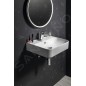 Sapho Isvea - Lavabo Sistema U, 550x380 mm, avec 1 trou pour robinetterie, blanc 10PL53055 Sapho Isvea - Lavabo Sistema U, 550x380 mm, avec 1 trou pour robinetterie, blanc 10PL53055