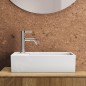 Ideal Standard Extra - Lave-main à poser 450x250 mm, avec trop-plein, trou pour robinet à gauche, blanc T392001