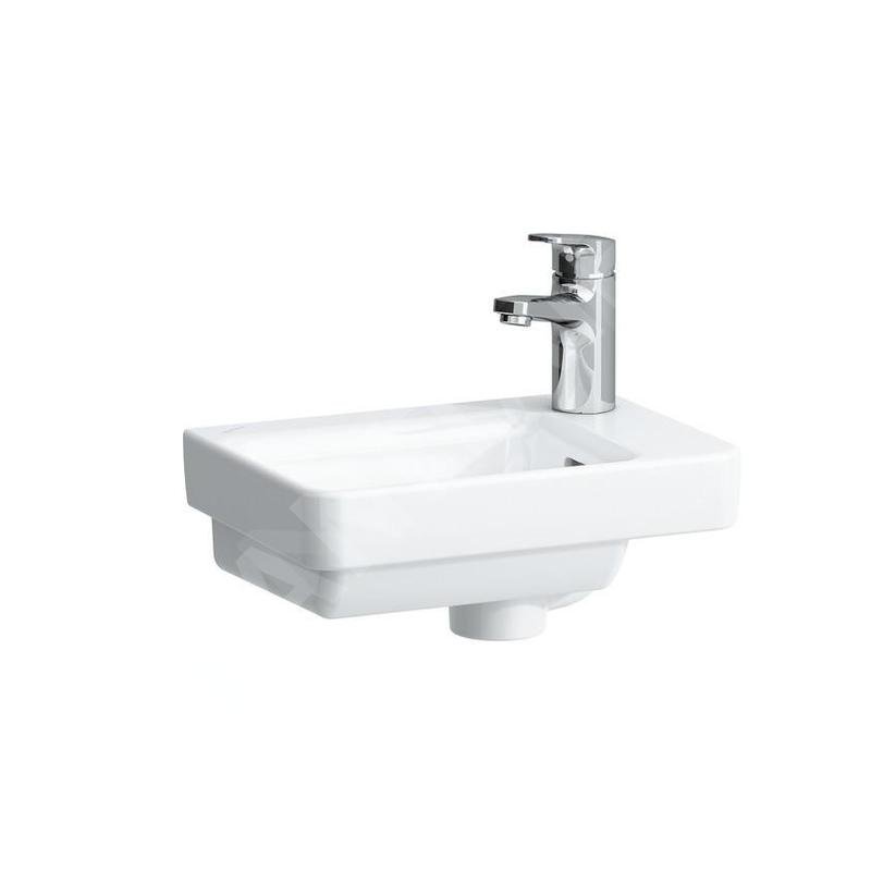 Laufen Pro S - Lave-mains, 360x250 mm, 1 trou pour robinetterie, blanc H8159600001041