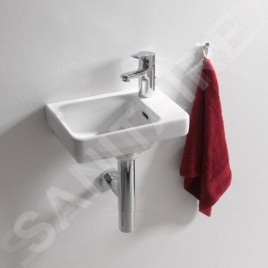 Laufen Pro S - Lave-mains, 360x250 mm, 1 trou pour robinetterie, blanc H8159600001041