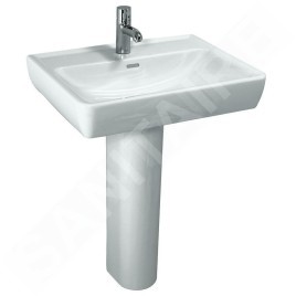 Laufen Pro - Lavabo, 600x480 mm, 1 trou pour robinetterie, blanc H8189520001041