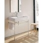 Duravit Vero - Lavabo 1000x470 mm, avec un trou pour robinetterie, blanc alpin 0454100000