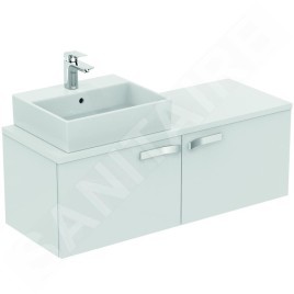 Ideal Standard Strada - Lavabo 500x420x145 mm, 1 ouverture pour mitigeur, avec Ideal Plus, blanc K0816MA