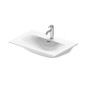 Duravit Viu - Lavabo 730x490 mm, avec un trou pour robinet, blanc 2344730000 Duravit Viu - Lavabo 730x490 mm, avec un trou pour robinet, blanc 2344730000