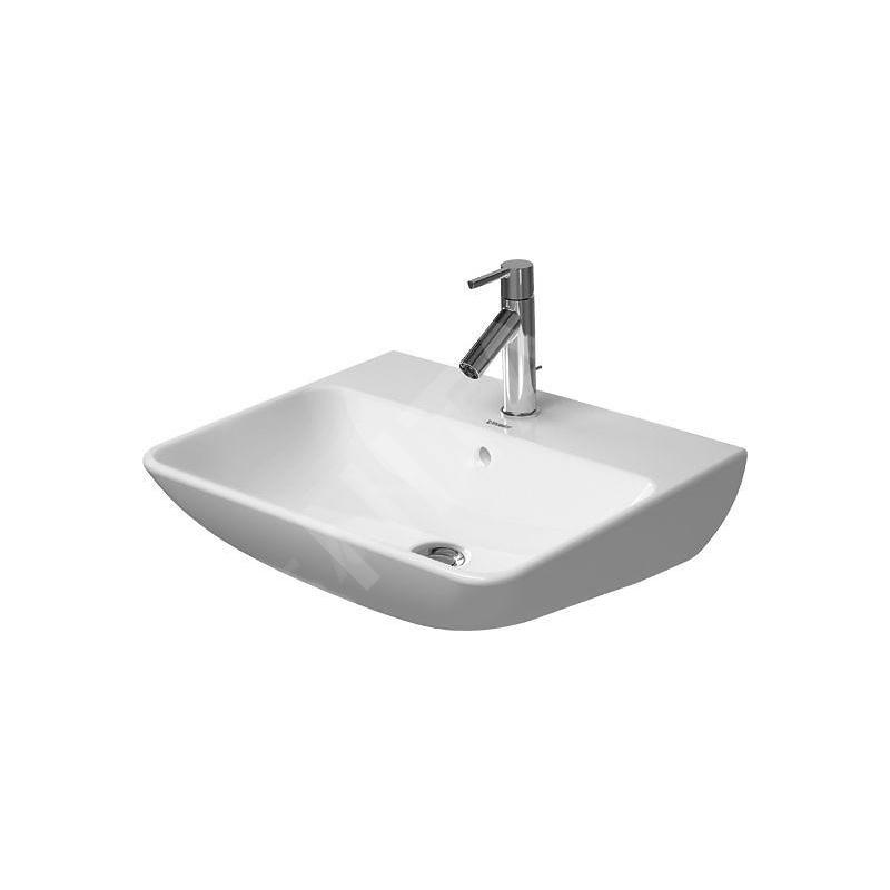 Duravit ME by Starck - Lavabo 550x440 mm, avec un trou pour robinet, blanc alpin 2335550000