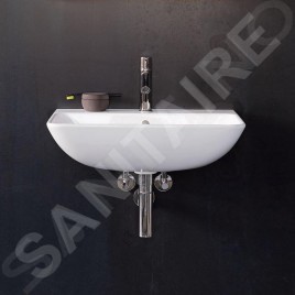 Duravit ME by Starck - Lavabo 550x440 mm, avec un trou pour robinet, blanc alpin 2335550000