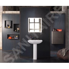 Duravit ME by Starck - Lavabo 550x440 mm, avec un trou pour robinet, blanc alpin 2335550000