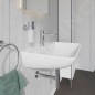 Duravit ME by Starck - Lavabo 550x440 mm, avec un trou pour robinet, blanc alpin 2335550000
