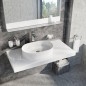 Ravak Ceramic - Vasque 550x370 mm, blanc XJX01155001 Ravak Ceramic - Vasque 550x370 mm, blanc XJX01155001