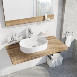 Ravak Ceramic - Vasque 550x370 mm, blanc XJX01155001