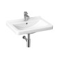 Jika Cubito - Lavabo 550x420 mm, avec trop-plein, avec trou pour robinet, blanc H8104220001041 Jika Cubito - Lavabo 550x420 mm, avec trop-plein, avec trou pour robinet, blanc H8104220001041