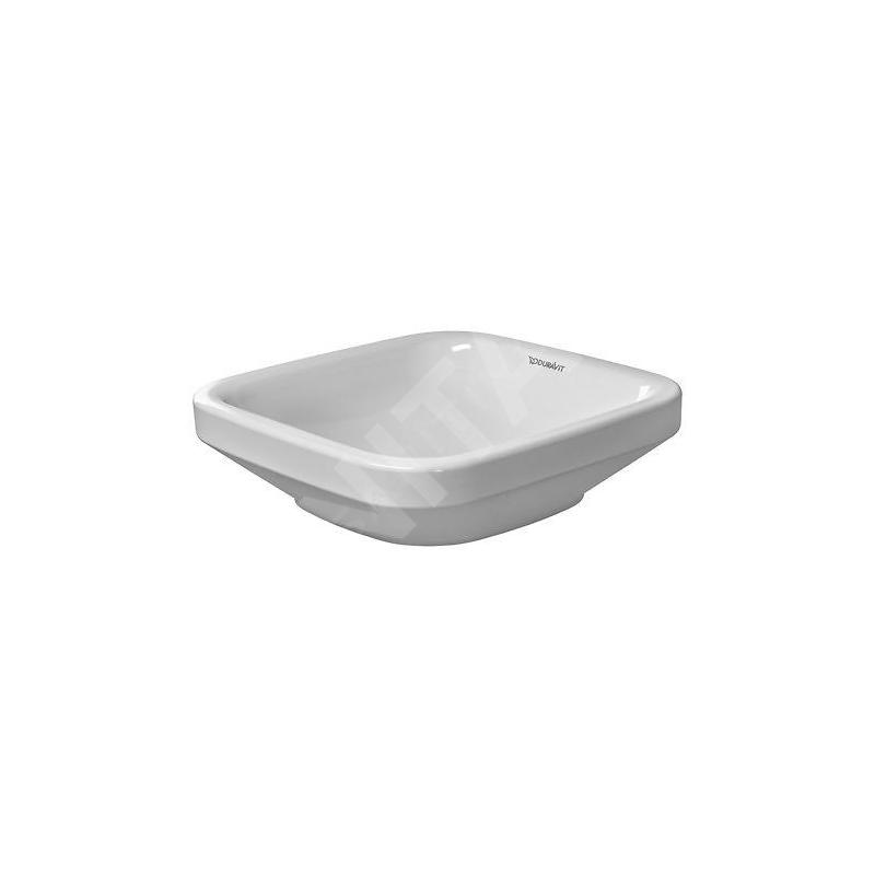 Duravit DuraStyle - Vasque, 430x430 mm, avec WonderGliss, blanc 03494300001 Duravit DuraStyle - Vasque, 430x430 mm, avec WonderGliss, blanc 03494300001