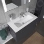 Duravit ME by Starck - Lavabo pour meuble Compact 830x400 mm, avec 1 trou, blanc alpin 2342830000 Duravit ME by Starck - Lavabo pour meuble Compact 830x400 mm, avec 1 trou, blanc alpin 2342830000
