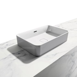 Ideal Standard Strada II - Lavabo 600x400 mm, sans ouverture pour mitigeur, blanc T299901