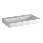 Geberit iCon - Lavabo 750x485 mm, sans trou, avec trop-plein, avec KeraTect, blanc 124078600 Geberit iCon - Lavabo 750x485 mm, sans trou, avec trop-plein, avec KeraTect, blanc 124078600