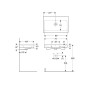 Geberit iCon - Lavabo 750x485 mm, sans trou, avec trop-plein, avec KeraTect, blanc 124078600 Geberit iCon - Lavabo 750x485 mm, sans trou, avec trop-plein, avec KeraTect, blanc 124078600