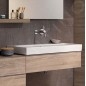 Geberit iCon - Lavabo 750x485 mm, sans trou, avec trop-plein, avec KeraTect, blanc 124078600 Geberit iCon - Lavabo 750x485 mm, sans trou, avec trop-plein, avec KeraTect, blanc 124078600
