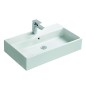 Ideal Standard Strada - Lavabo 710x420x145 mm, avec déversoir, ouverture pour mitigeur, avec Ideal Plus, blanc K0782MA Ideal Standard Strada - Lavabo 710x420x145 mm, avec déversoir, ouverture pour mitigeur, avec Ideal Plus, blanc K0782MA