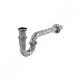 Ravak Garnitures de vidage - Siphon tube de lavabo, chrome X01436
