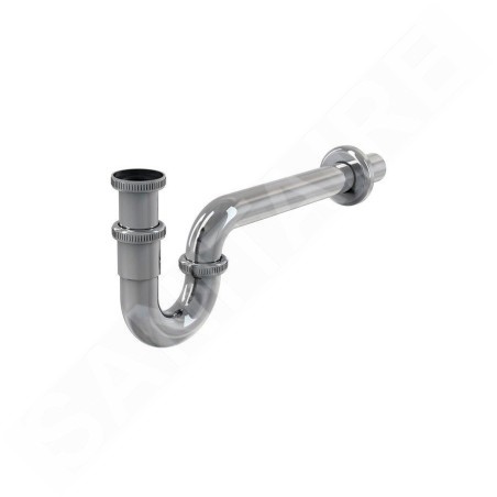 Ravak Garnitures de vidage - Siphon tube de lavabo, chrome X01436