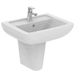 Ideal Standard Eurovit - Lavabo 550x440x185 mm, un trou pour mitigeur, blanc K284701