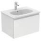 Ideal Standard Tesi - Lavabo à encastrer 625x450x165 avec un trou pour mitigeur, blanc T351001 Ideal Standard Tesi - Lavabo à encastrer 625x450x165 avec un trou pour mitigeur, blanc T351001