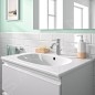 Ideal Standard Tesi - Lavabo à encastrer 625x450x165 avec un trou pour mitigeur, blanc T351001 Ideal Standard Tesi - Lavabo à encastrer 625x450x165 avec un trou pour mitigeur, blanc T351001