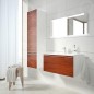 Ravak Clear - Lavabo 1000x380 mm, sans trop-plein, avec trou pour robinet, blanc XJJ01110000 Ravak Clear - Lavabo 1000x380 mm, sans trop-plein, avec trou pour robinet, blanc XJJ01110000
