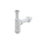 Alcadrain Siphons - Siphon de lavabo, diamètre 40 mm avec écrou de trop-plein A43