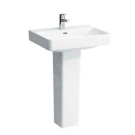 Laufen Pro S - Lavabo, 600x465 mm, 1 trou pour robinetterie, blanc H8109630001041