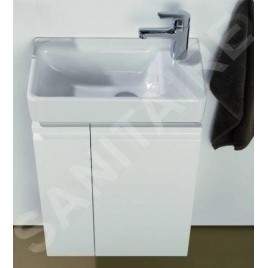Laufen Pro S - Lave-mains, 480x280 mm, 1 trou pour mitigeur à droite, blanc H8159540001041