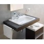 Laufen Pro S - Lavabo à encastrer, 560x440 mm, sans trou pour robinetterie, avec LCC, blanc H8189634001091 Laufen Pro S - Lavabo à encastrer, 560x440 mm, sans trou pour robinetterie, avec LCC, blanc H8189634001091